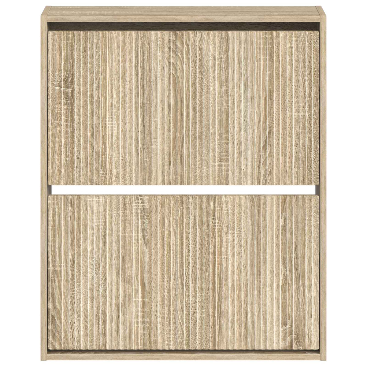 Wandmontierter Schuhschrank ARNHEM 71 x 17 x 86 cm Sonoma-Eiche