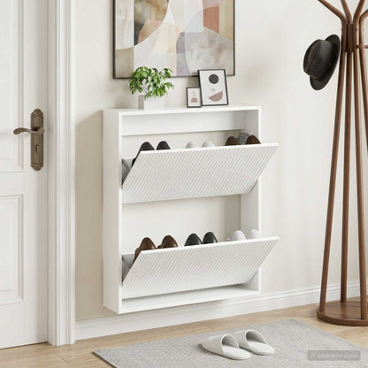 Wandmontierter Schuhschrank ARNHEM 71 x 17 x 86 cm