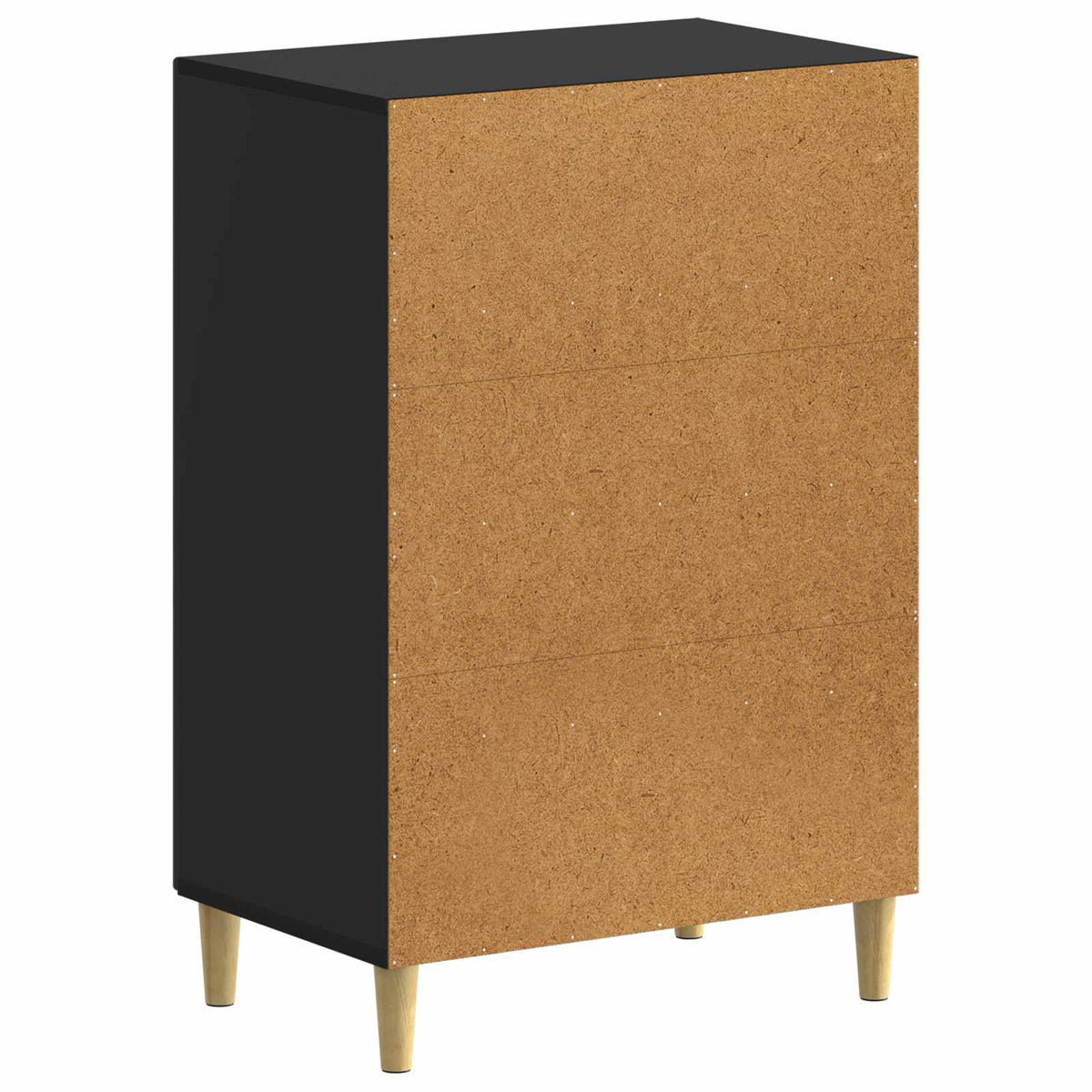 Schuhschrank ARNHEM 59,5 x 39,5 x 90 cm Holzwerkstoff Schwarz