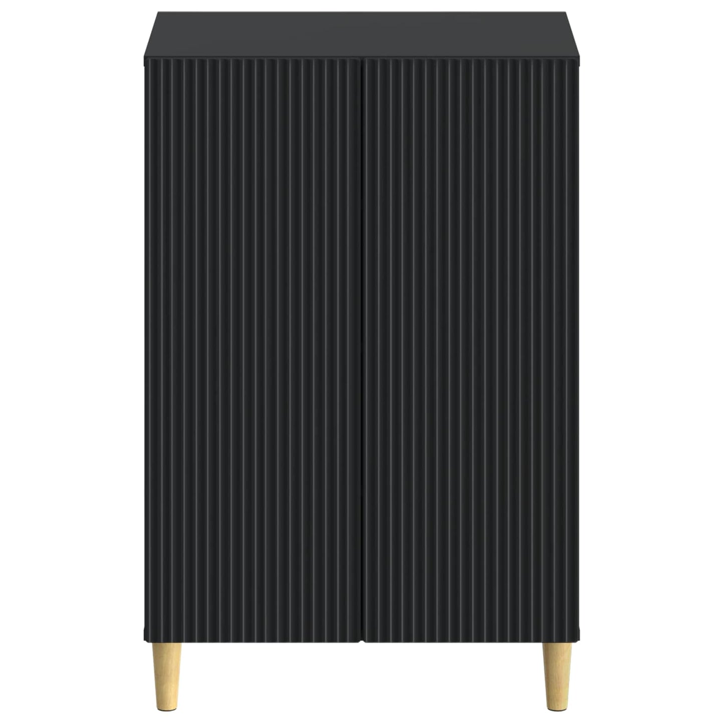 Schuhschrank ARNHEM 59,5 x 39,5 x 90 cm Holzwerkstoff Schwarz