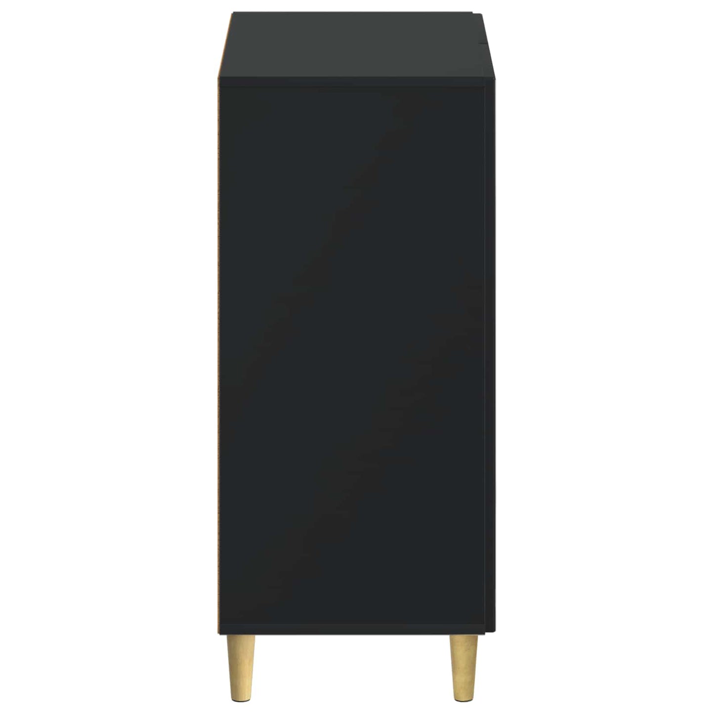 Schuhschrank ARNHEM 59,5 x 39,5 x 90 cm Holzwerkstoff Schwarz