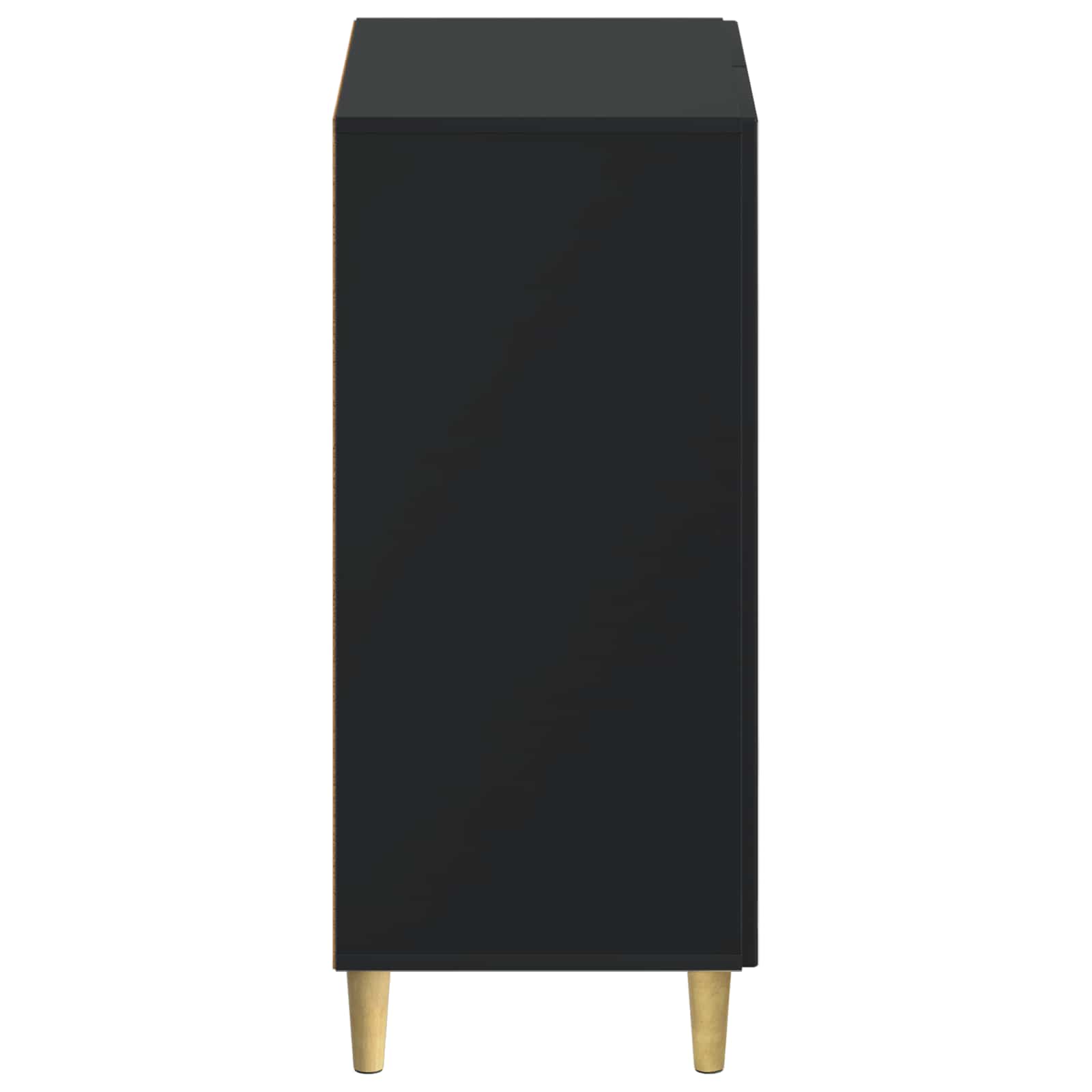 Schuhschrank ARNHEM 59,5 x 39,5 x 90 cm Holzwerkstoff Schwarz