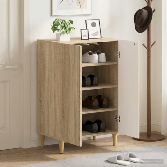 Schuhschrank ARNHEM 59,5 x 39,5 x 90 cm Holzwerkstoff