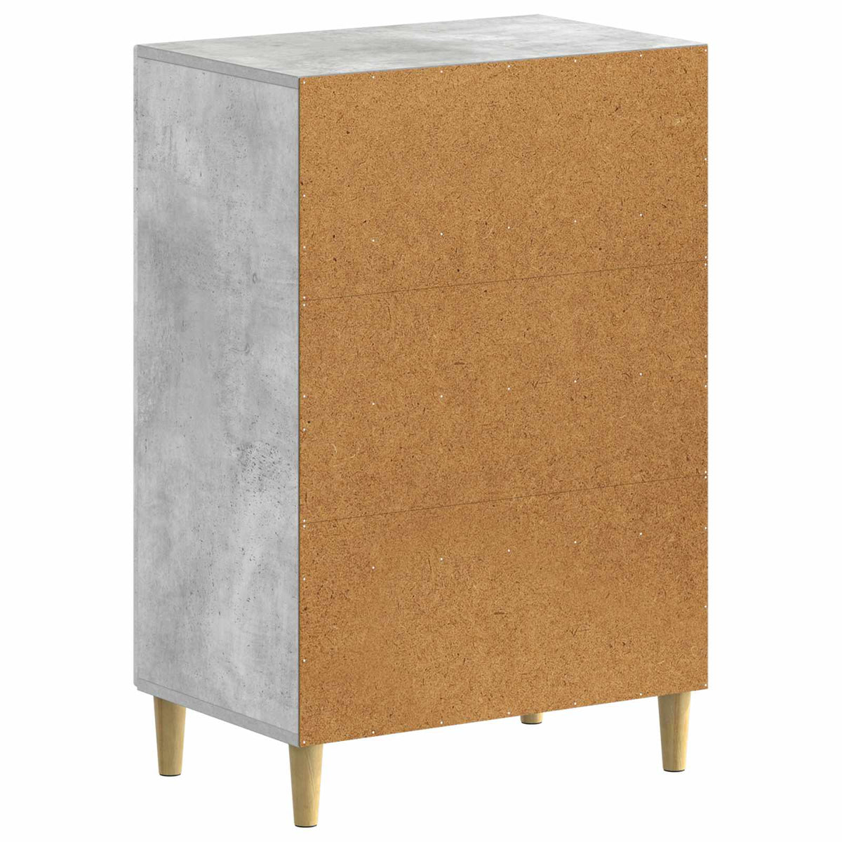 Schuhschrank ARNHEM 59,5 x 39,5 x 90 cm Holzwerkstoff Betongrau