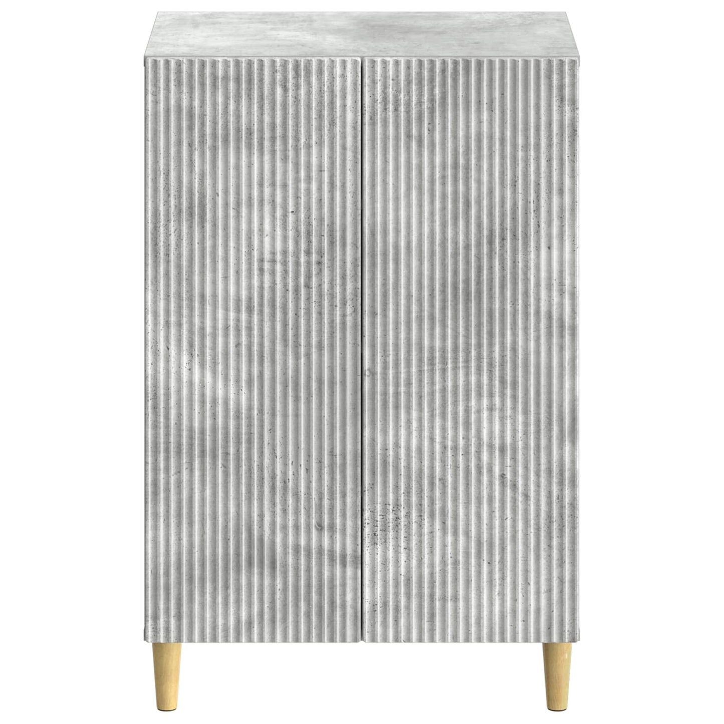 Schuhschrank ARNHEM 59,5 x 39,5 x 90 cm Holzwerkstoff Betongrau
