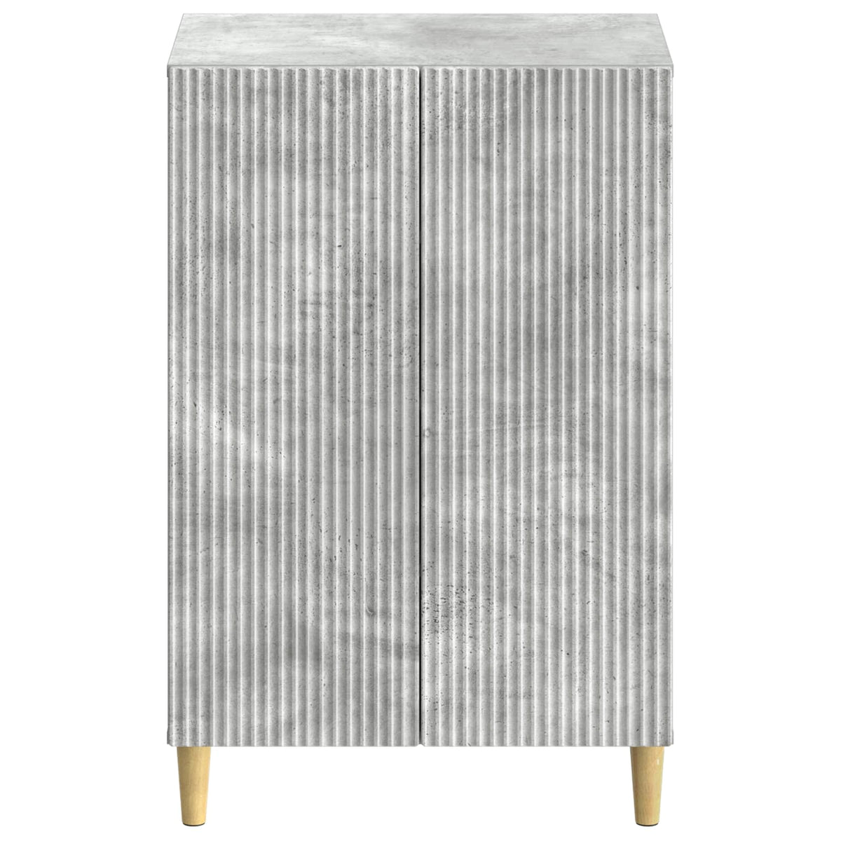 Schuhschrank ARNHEM 59,5 x 39,5 x 90 cm Holzwerkstoff Betongrau