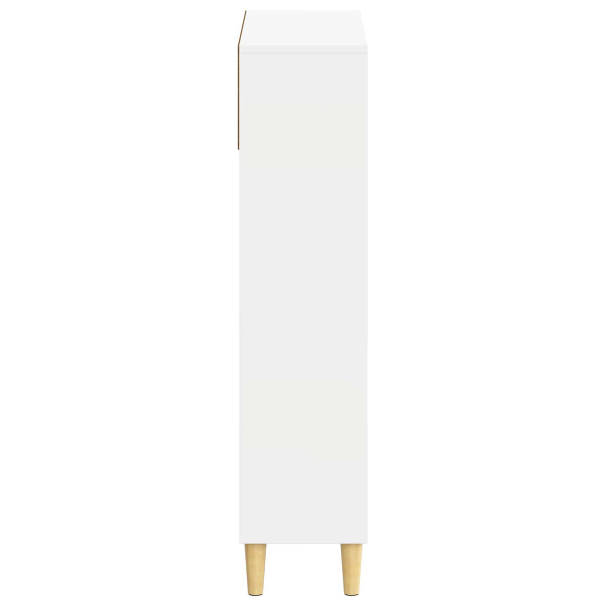 Schuhschrank ARNHEM 78 x 24 x 103 cm Holzwerkstoff Weiß