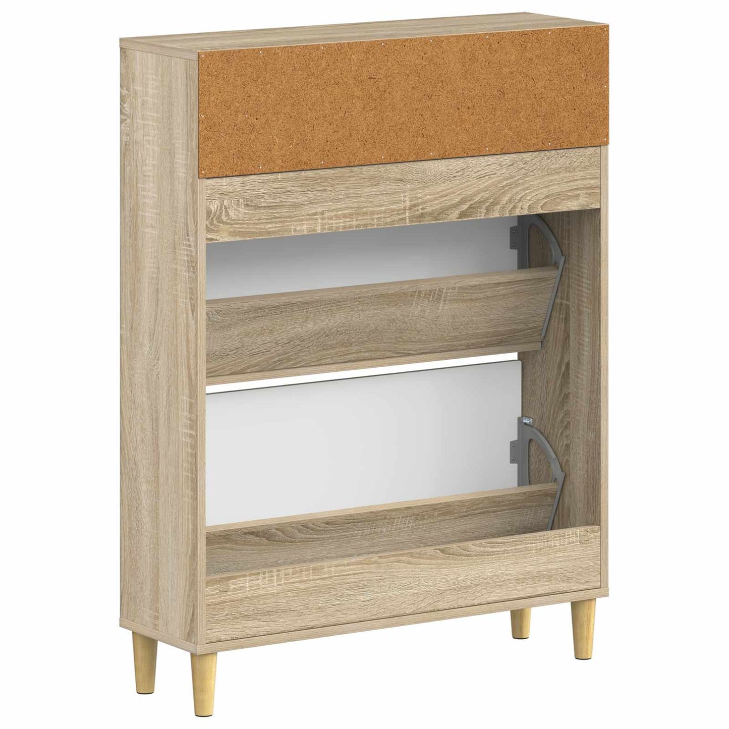 Schuhschrank ARNHEM 78 x 24 x 103 cm Holzwerkstoff Sonoma-Eiche