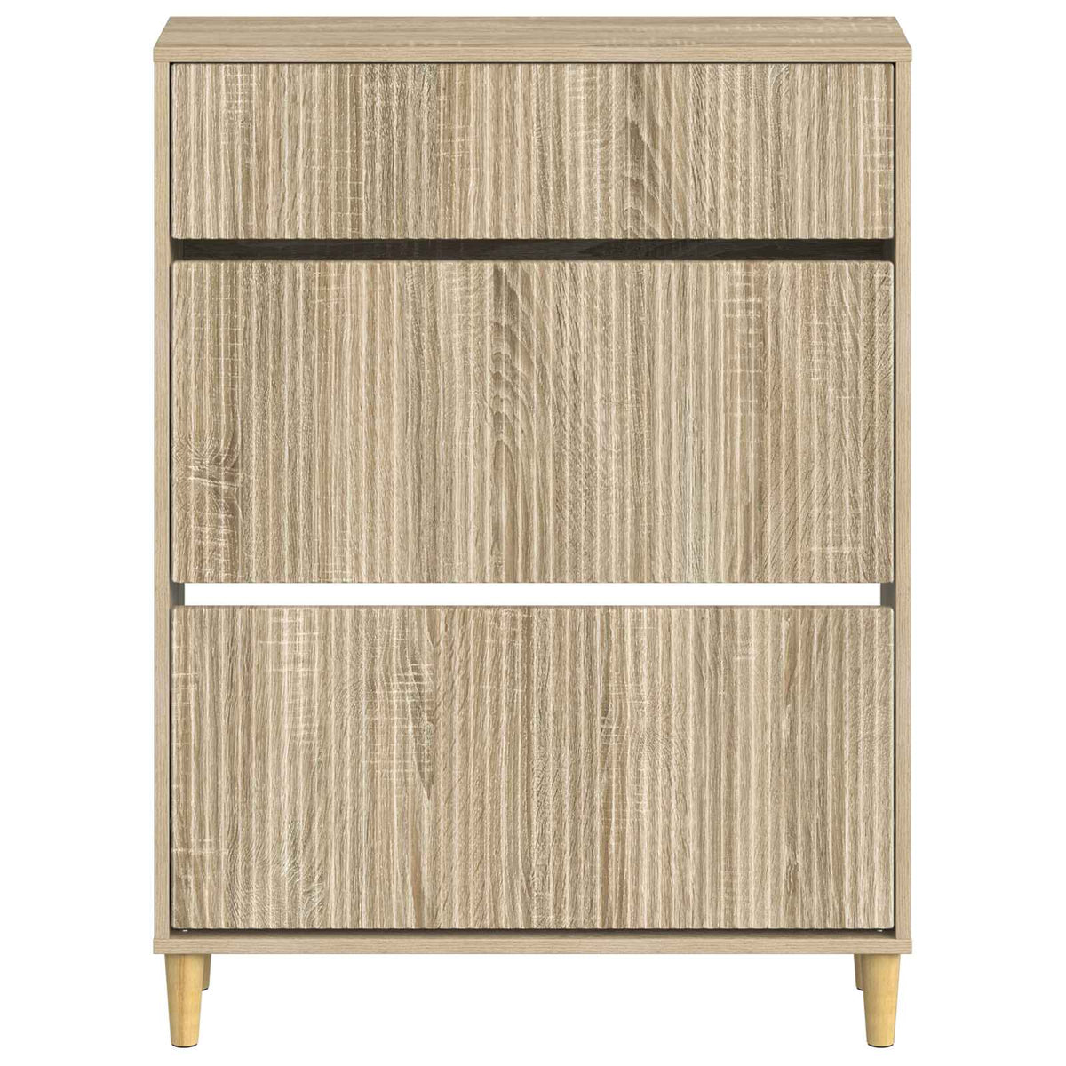 Schuhschrank ARNHEM 78 x 24 x 103 cm Holzwerkstoff Sonoma-Eiche