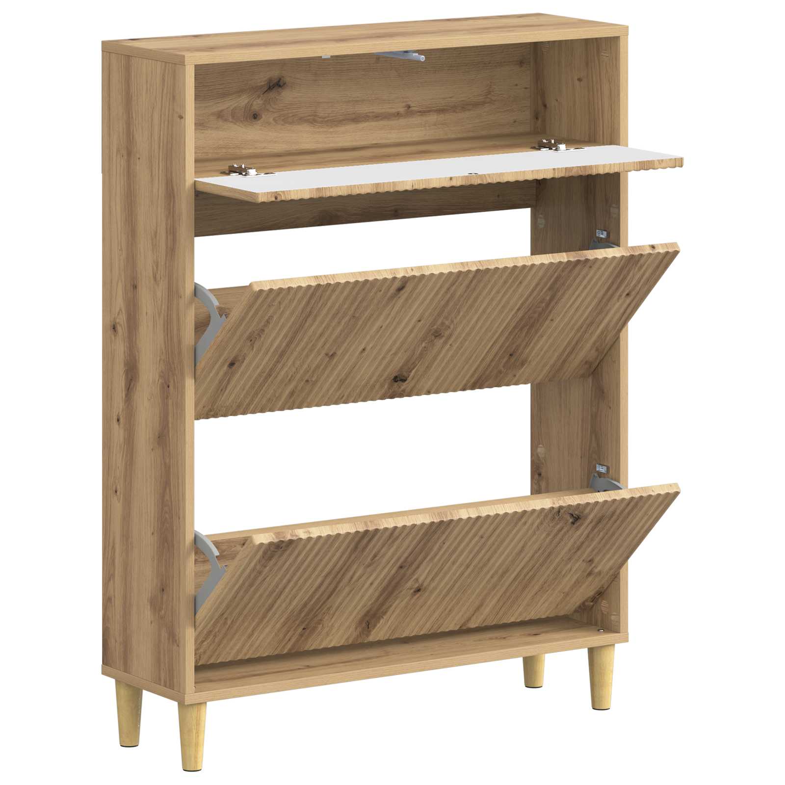 Schuhschrank ARNHEM 78 x 24 x 103 cm Holzwerkstoff