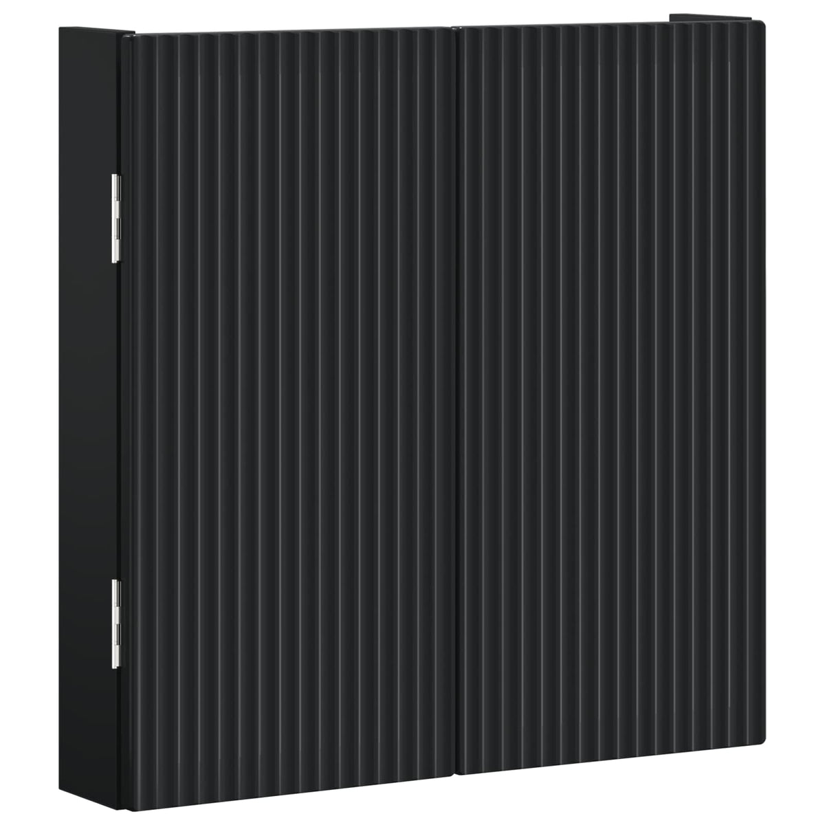 Dartboard Schrank ARNHEM Schwarz 52,5 x 10,5 x 53,5 cm