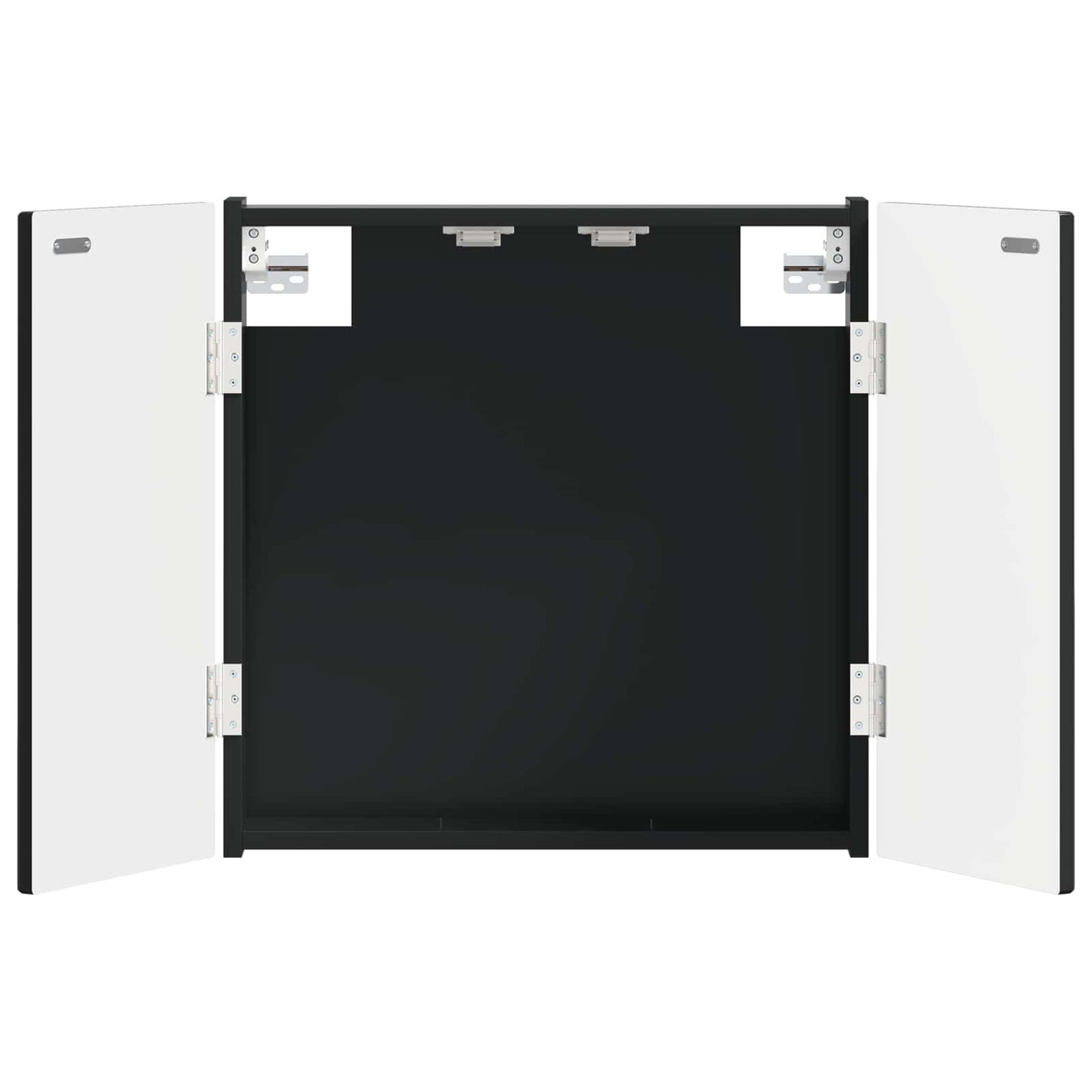 Dartboard Schrank ARNHEM Schwarz 52,5 x 10,5 x 53,5 cm