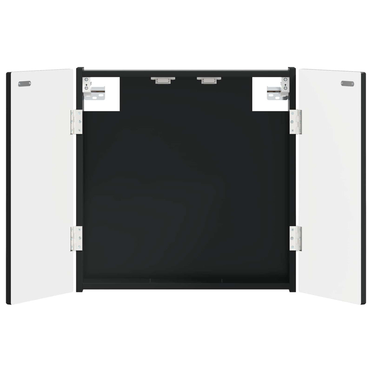 Dartboard Schrank ARNHEM Schwarz 52,5 x 10,5 x 53,5 cm