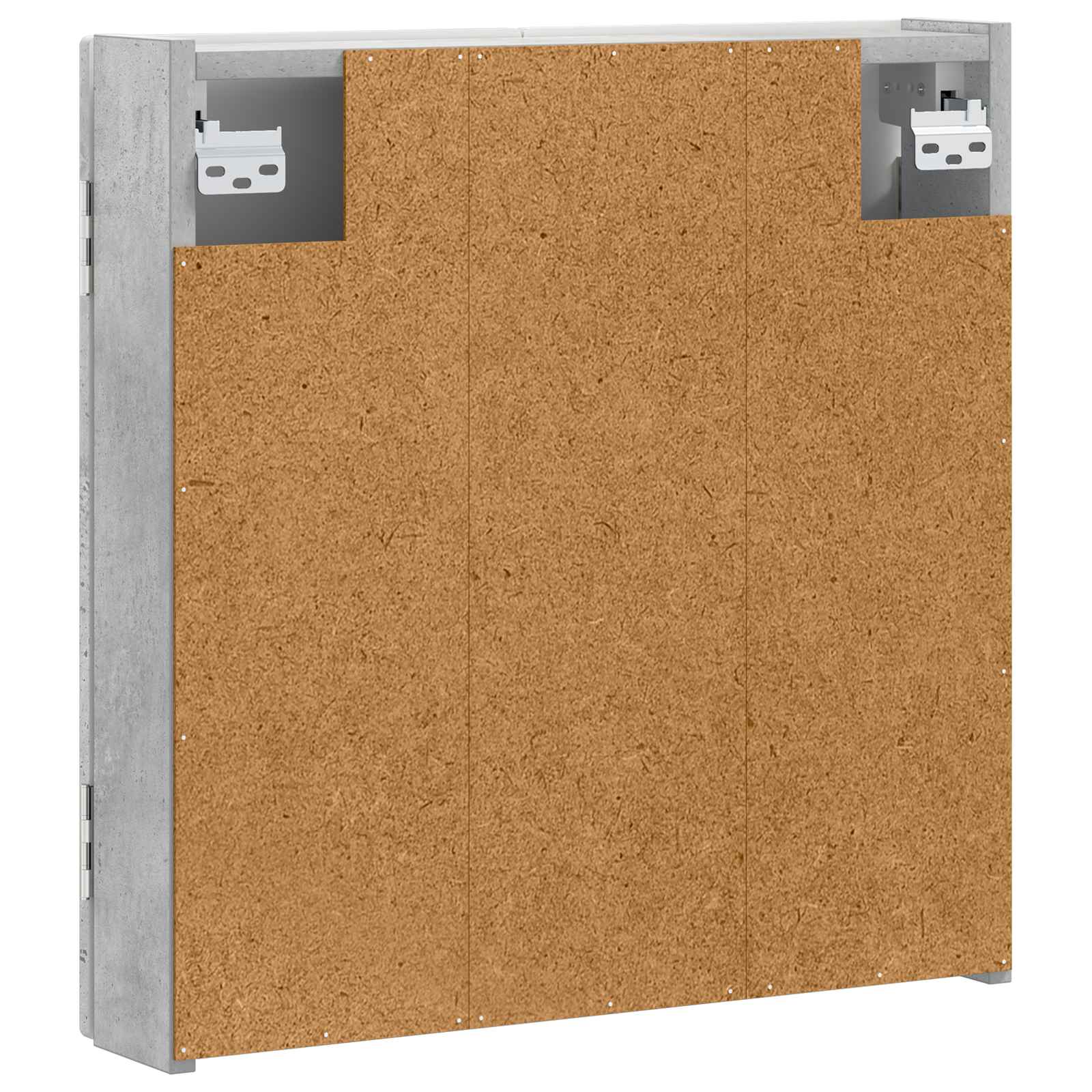 Dartboard Schrank ARNHEM Betongrau 52,5 x 10,5 x 53,5 cm