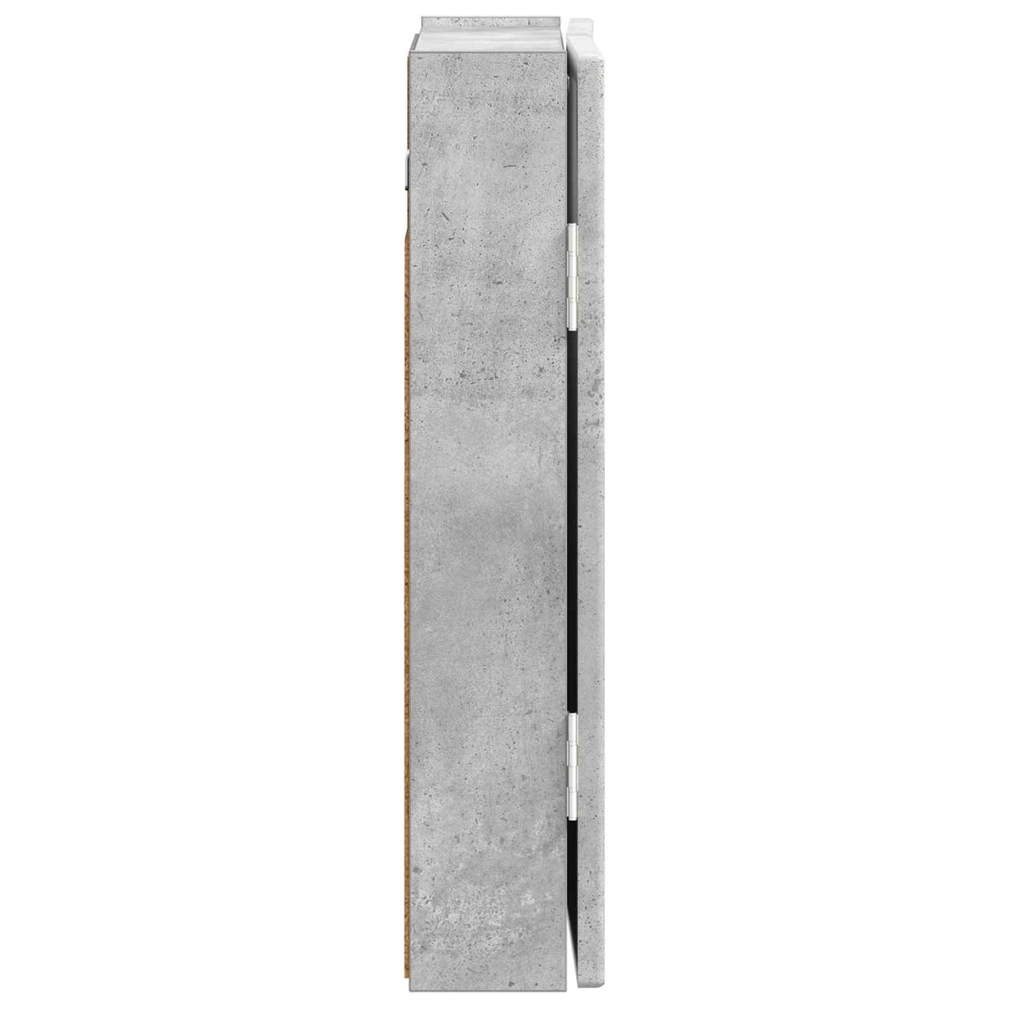 Dartboard Schrank ARNHEM Betongrau 52,5 x 10,5 x 53,5 cm