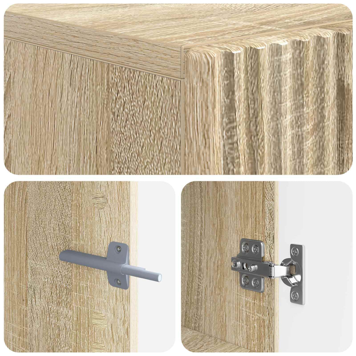 TV-Schrank Sonoma-Eiche Holzwerkstoff