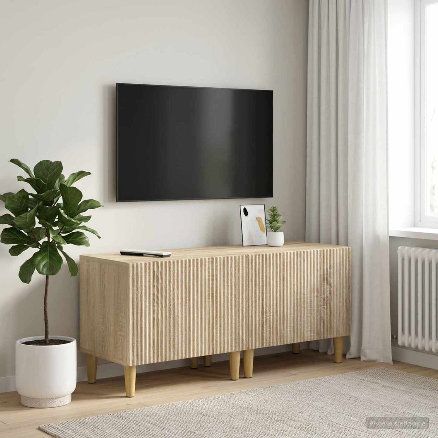 TV-Schrank Sonoma-Eiche Holzwerkstoff