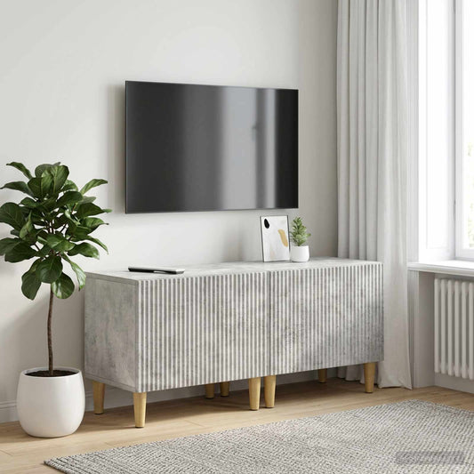 TV-Schrank Betongrau Holzwerkstoff