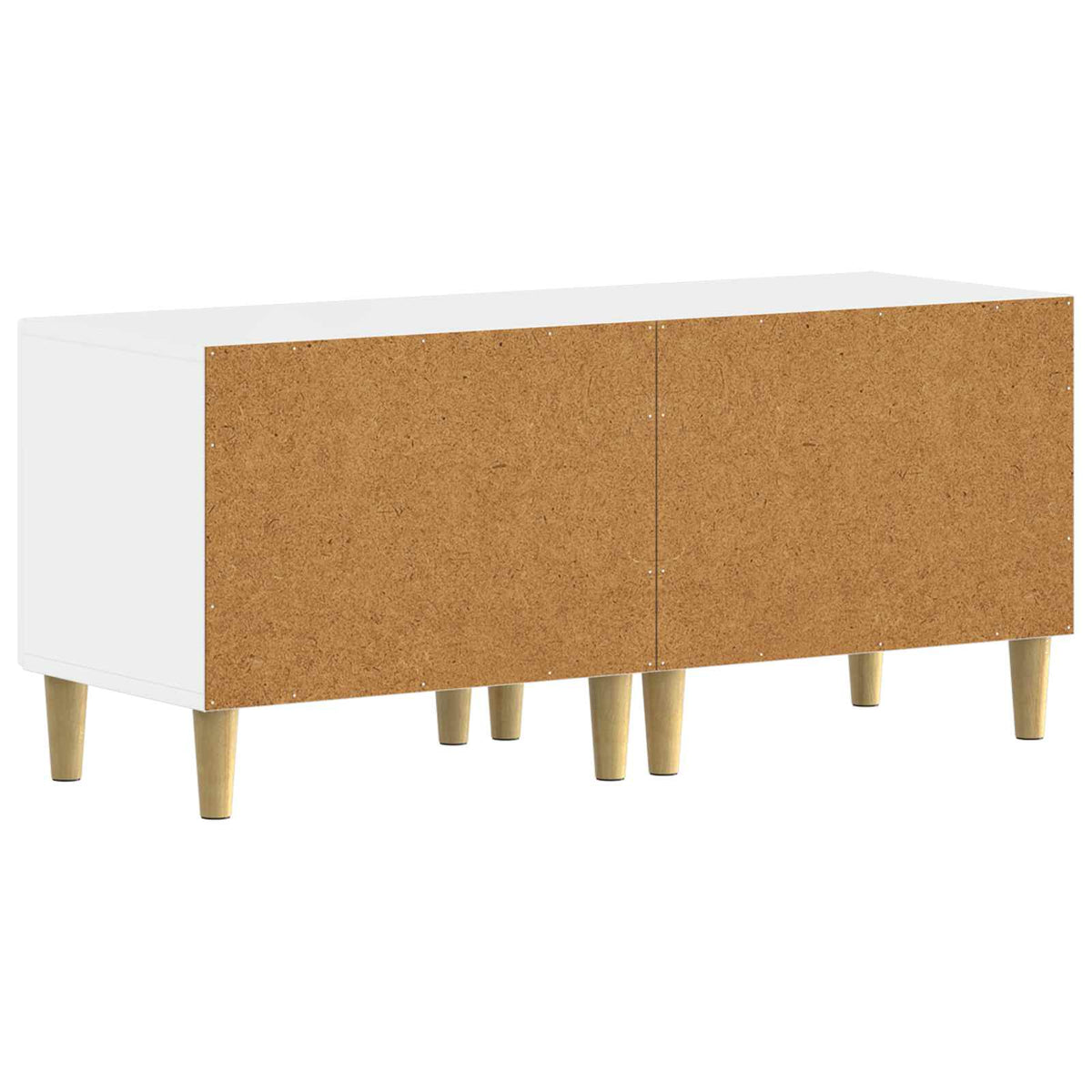 TV-Schrank Hochglanz Weiß Holzwerkstoff