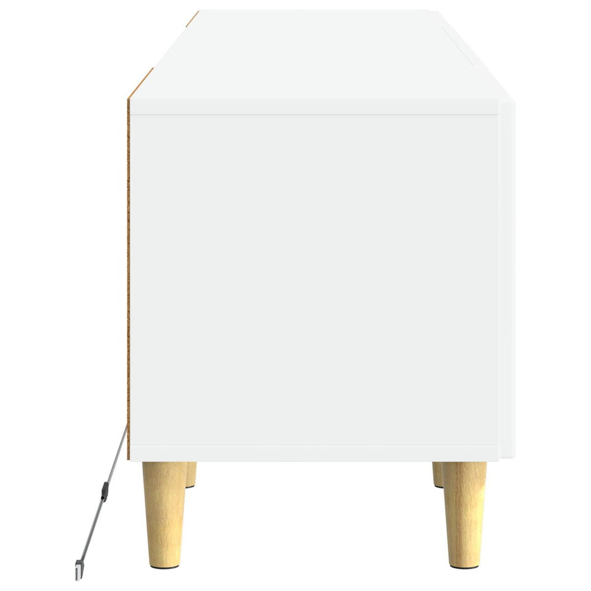 LED-TV-Schrank Weiß Holzwerkstoff