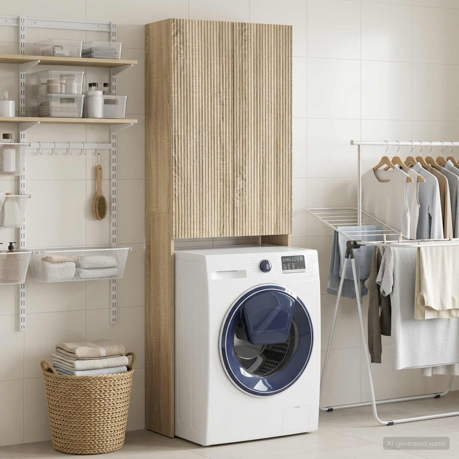 Toilettenschrank ARNHEM Sonoma-Eiche 66 x 25,5 x 190 cm
