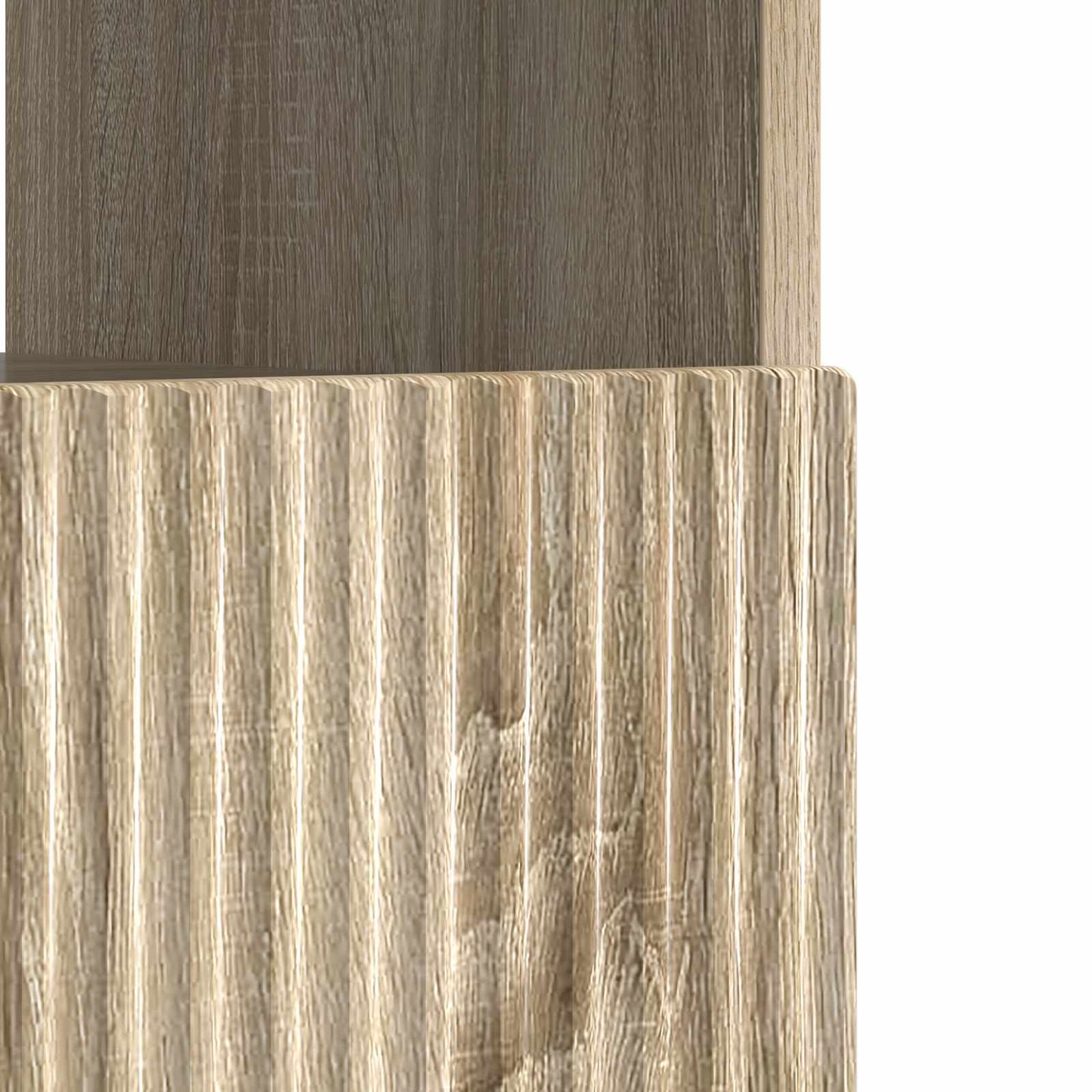 LED-TV-Schrank Sonoma-Eiche Holzwerkstoff