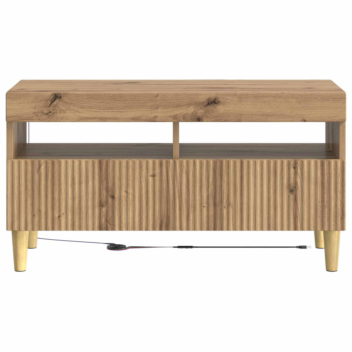 LED-TV-Schrank Artisan-Eiche Holzwerkstoff
