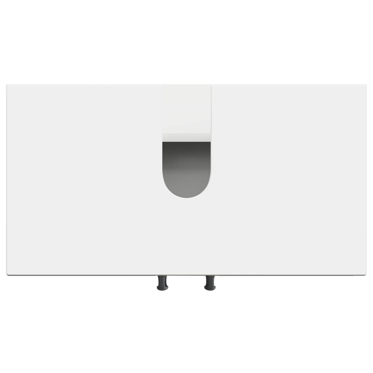 Waschbeckenschrank HAARLEM Weiß 59,5 x 31,5 x 59 cm