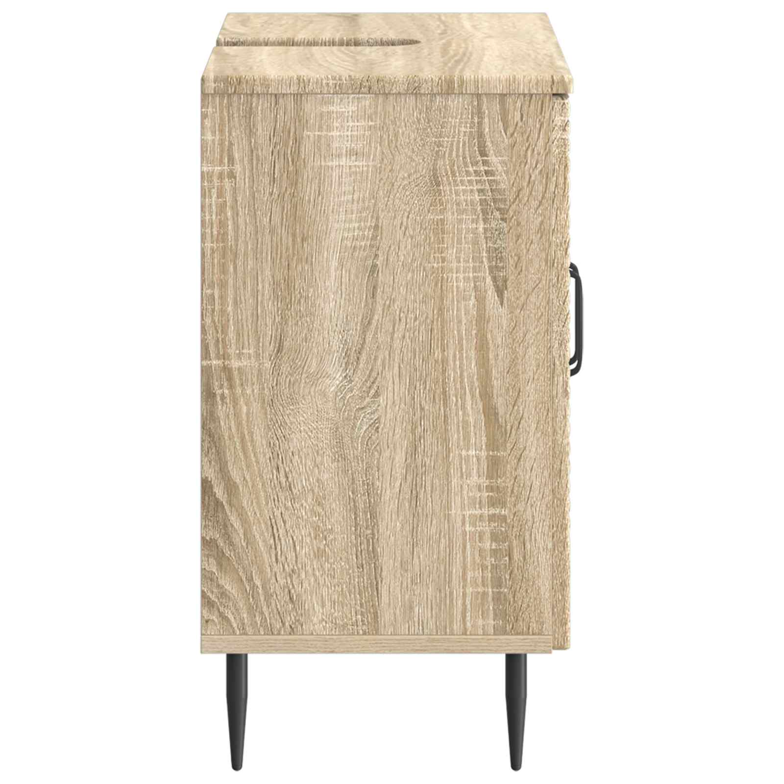 Waschbeckenschrank HAARLEM Sonoma-Eiche 59,5 x 31,5 x 59 cm