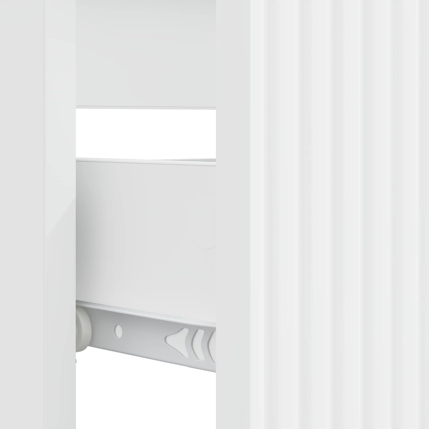 Waschbeckenschrank HAARLEM Weiß 82 x 41 x 58,5 cm Holzwerkstoff