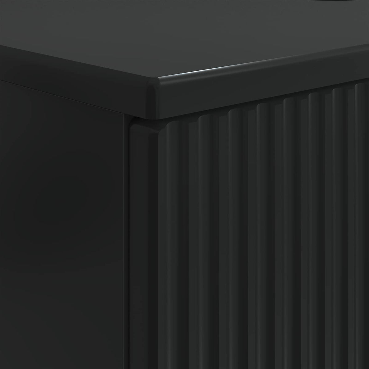 Waschbeckenschrank HAARLEM Schwarz 82 x 41 x 58,5 cm