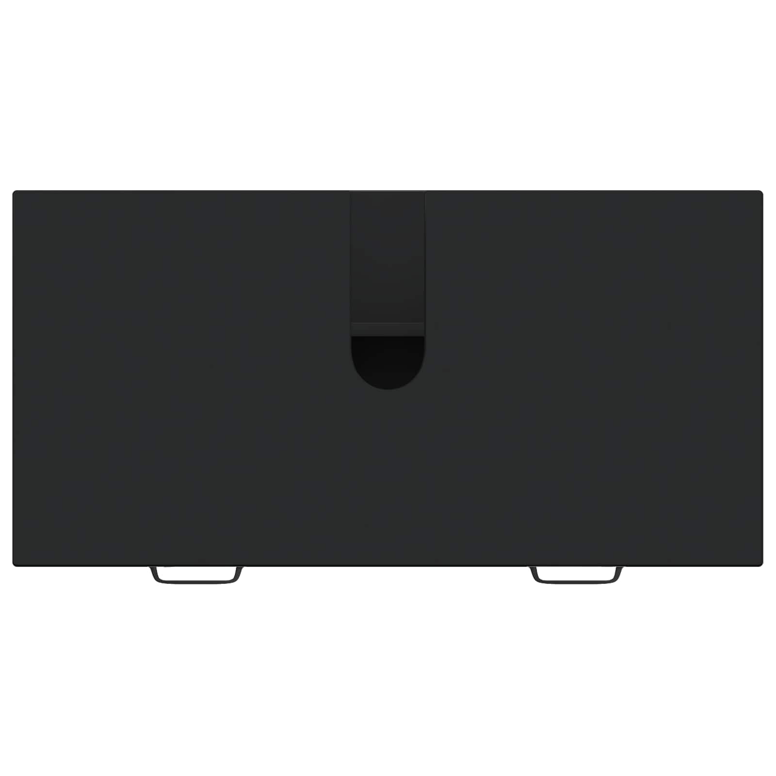 Waschbeckenschrank HAARLEM Schwarz 82 x 41 x 58,5 cm