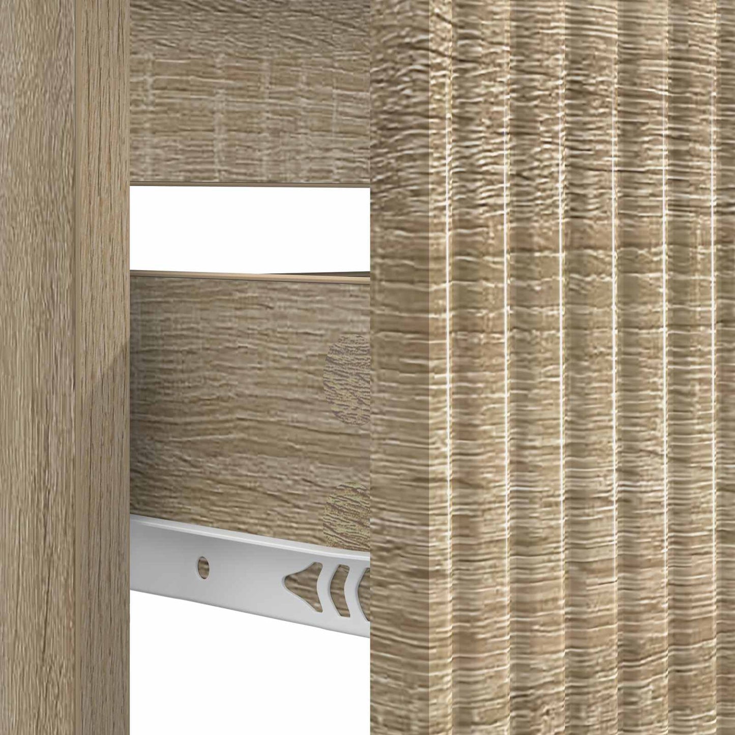 Waschbeckenschrank HAARLEM Sonoma-Eiche 82 x 41 x 58,5 cm