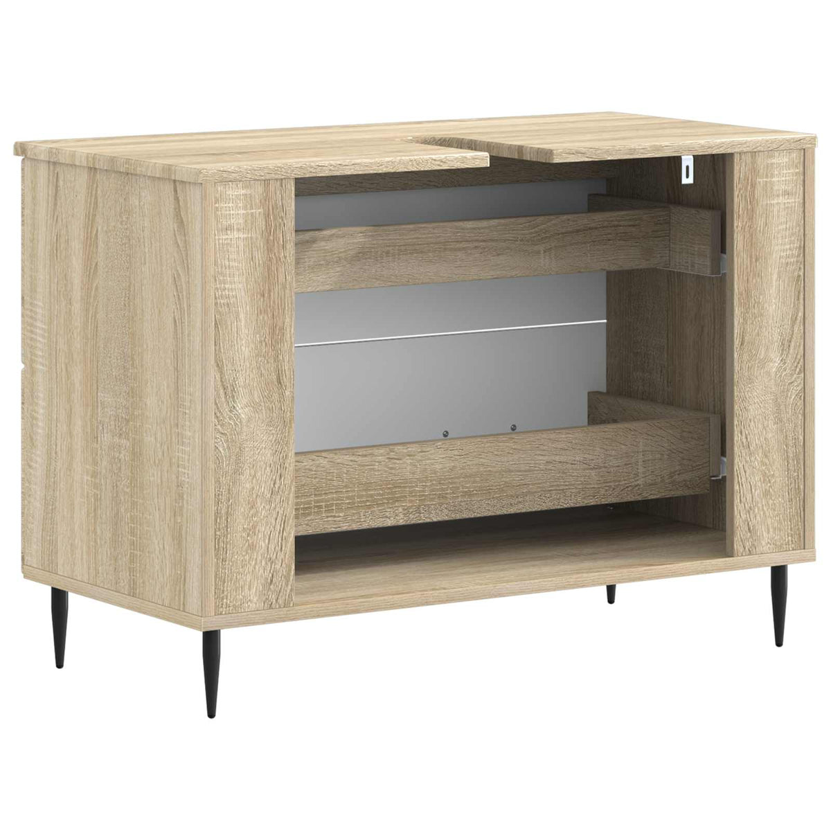 Waschbeckenschrank HAARLEM Sonoma-Eiche 82 x 41 x 58,5 cm