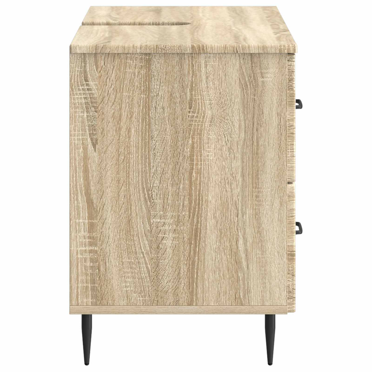 Waschbeckenschrank HAARLEM Sonoma-Eiche 82 x 41 x 58,5 cm