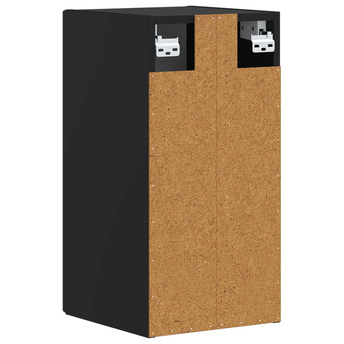 Badezimmer-Wandschrank HAARLEM Schwarz 30 x 31 x 59 cm
