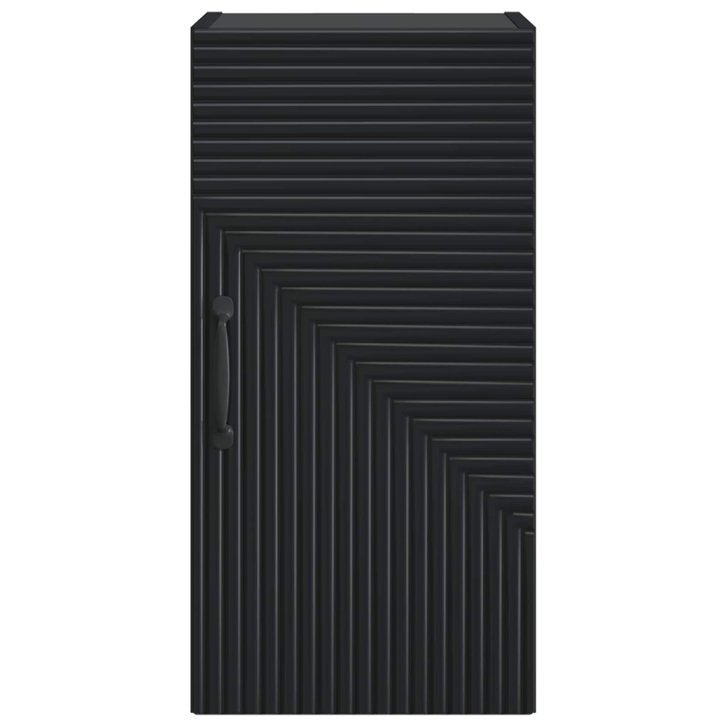 Badezimmer-Wandschrank HAARLEM Schwarz 30 x 31 x 59 cm