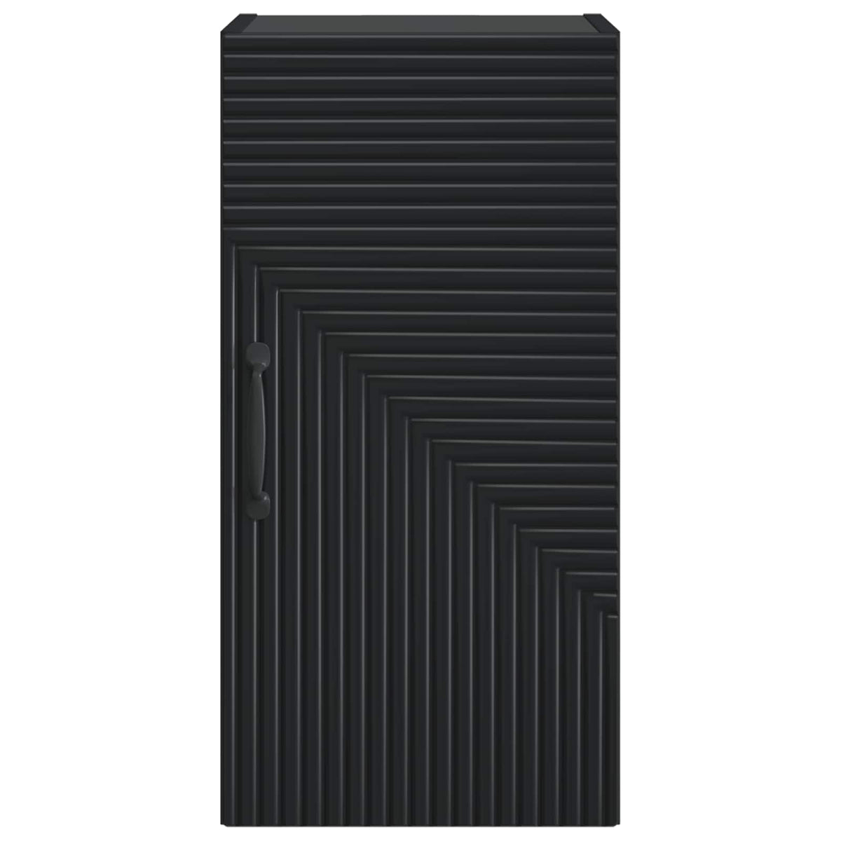 Badezimmer-Wandschrank HAARLEM Schwarz 30 x 31 x 59 cm
