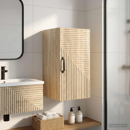 Badezimmer-Wandschrank HAARLEM Sonoma-Eiche 30 x 31 x 59 cm