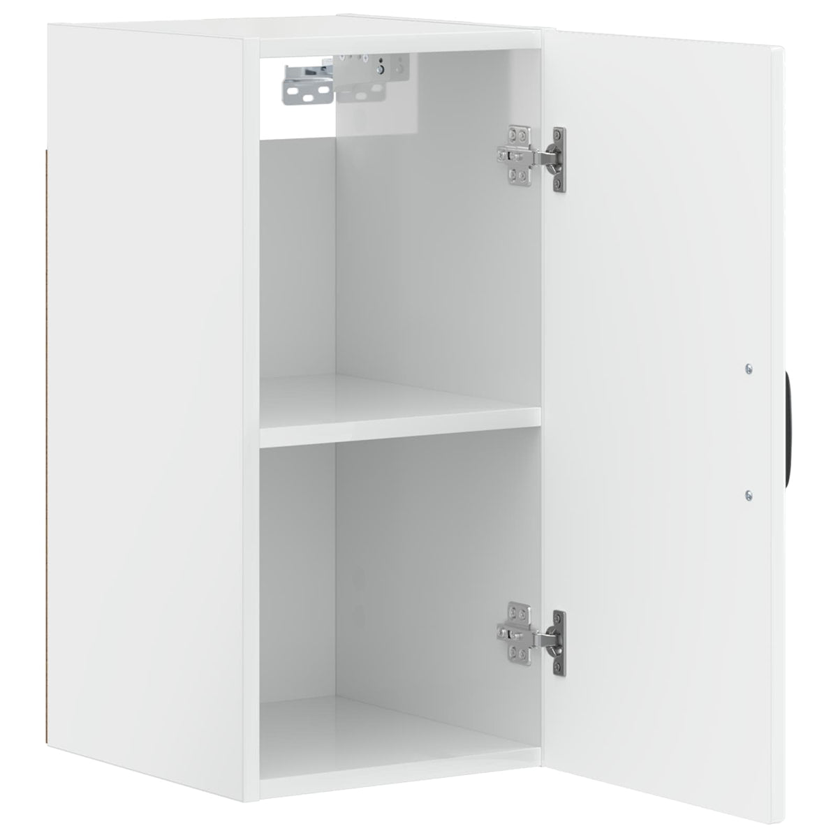 Badezimmer-Wandschrank HAARLEM Hochglanz Weiß 30 x 31 x 59 cm