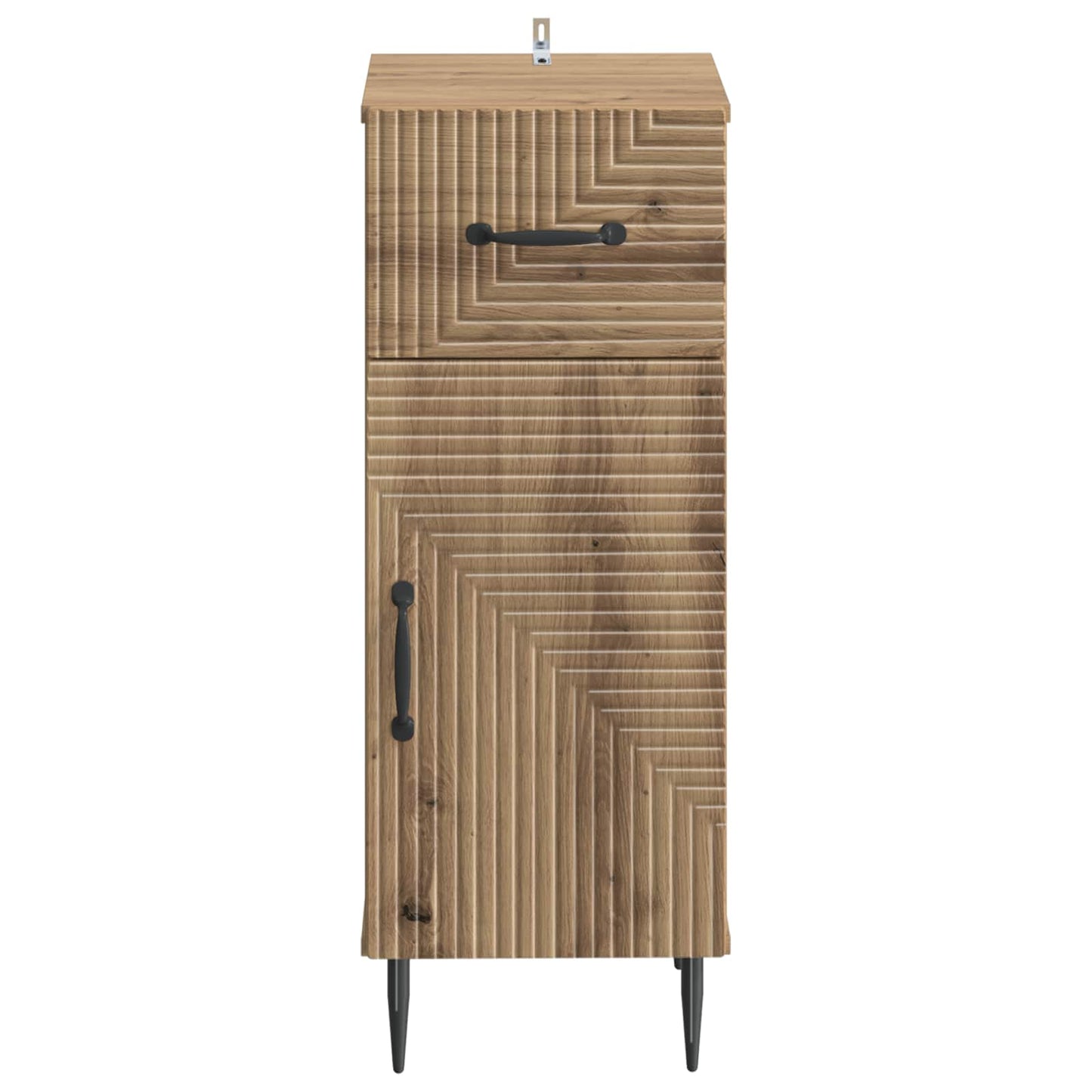 Badezimmer Aufbewahrungsschrank HAARLEM Artisan-Eiche