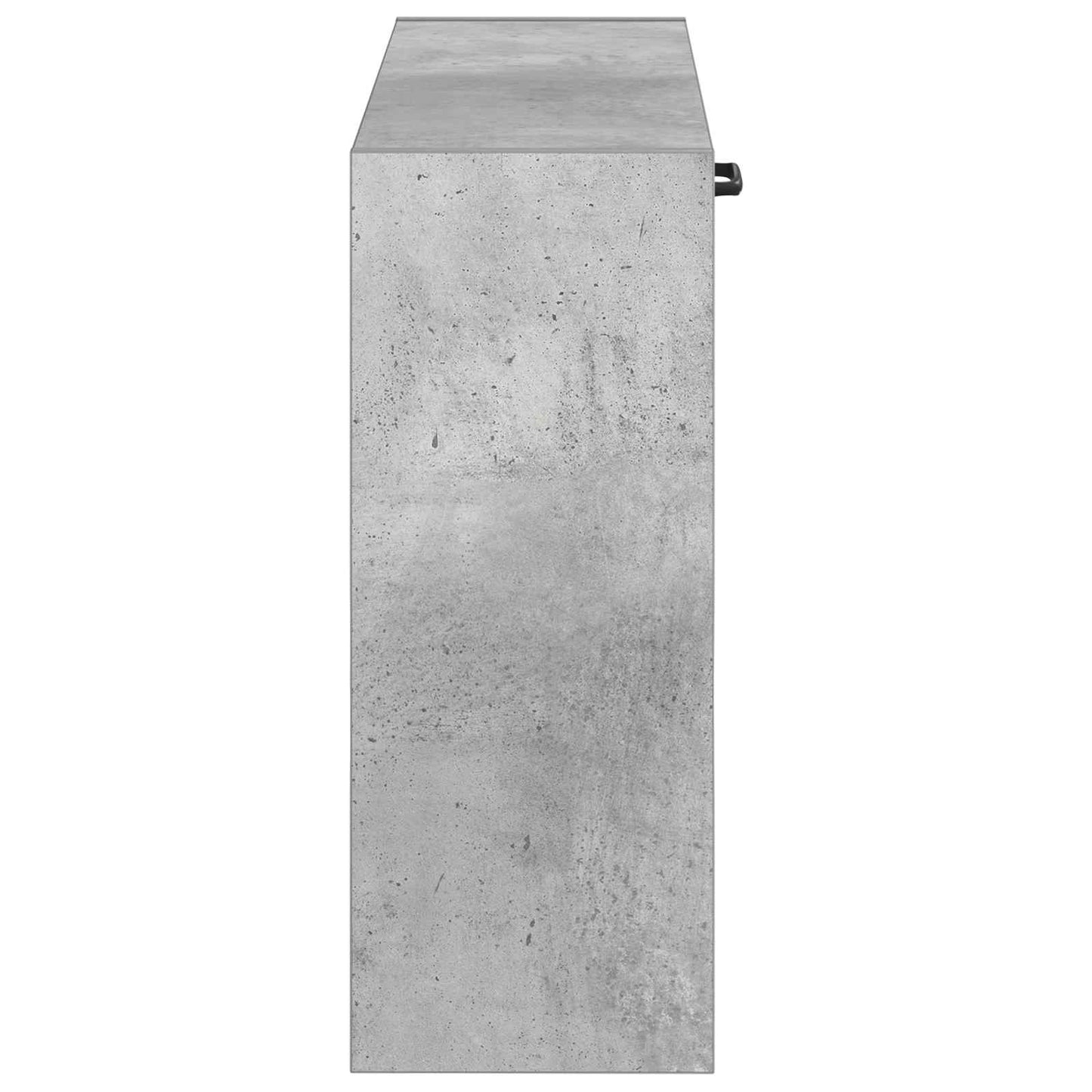 Wandmontierter Schuhschrank HAARLEM 71 x 17 x 43 cm Betongrau