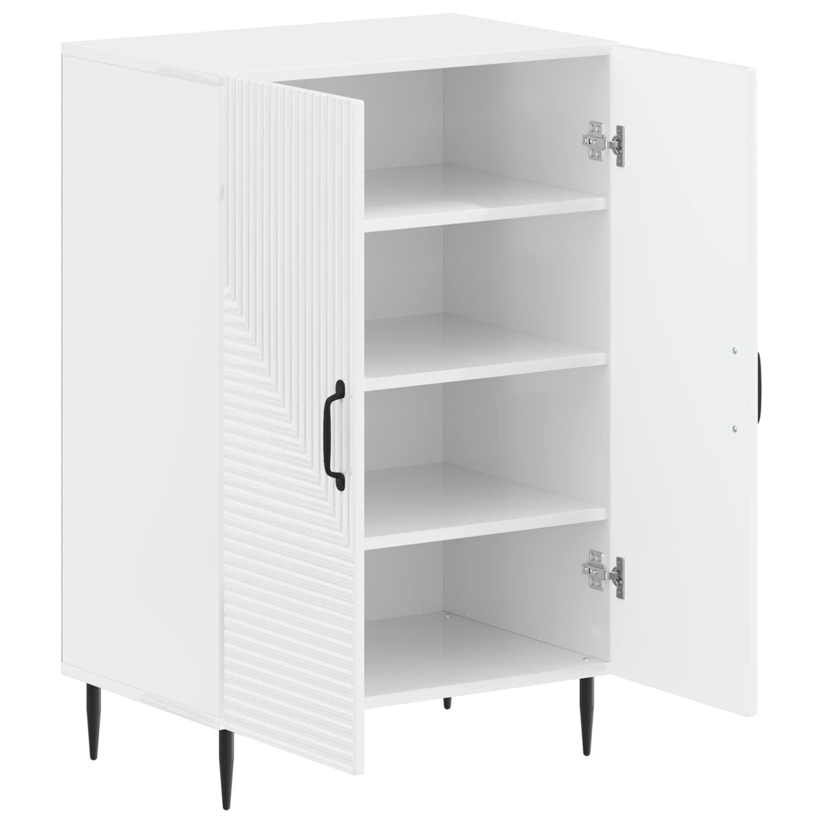 Schuhschrank HAARLEM 59,5 x 39,5 x 89,5 cm Holzwerkstoff