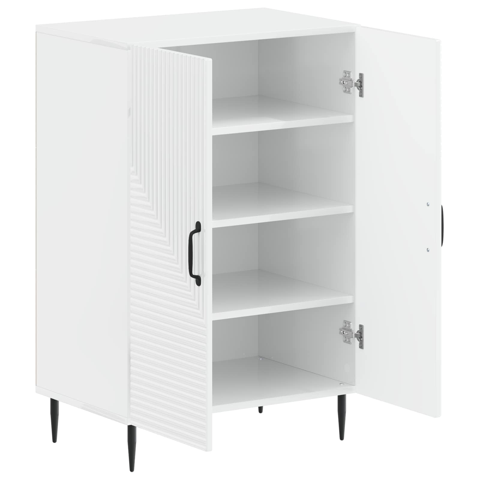 Schuhschrank HAARLEM 59,5 x 39,5 x 89,5 cm Holzwerkstoff