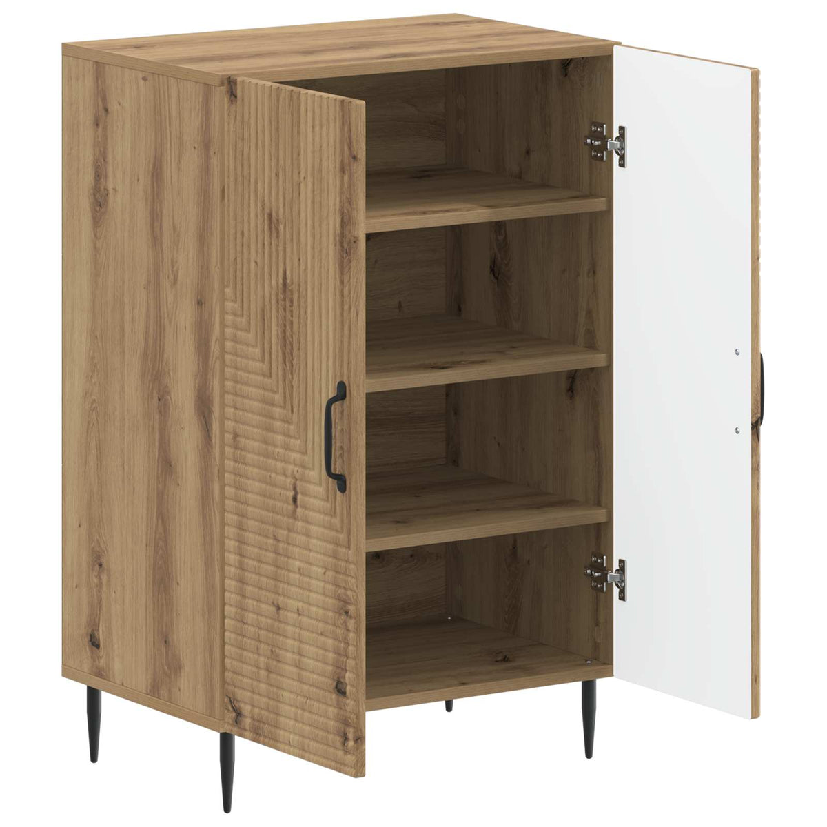 Schuhschrank HAARLEM 59,5 x 39,5 x 89,5 cm Holzwerkstoff
