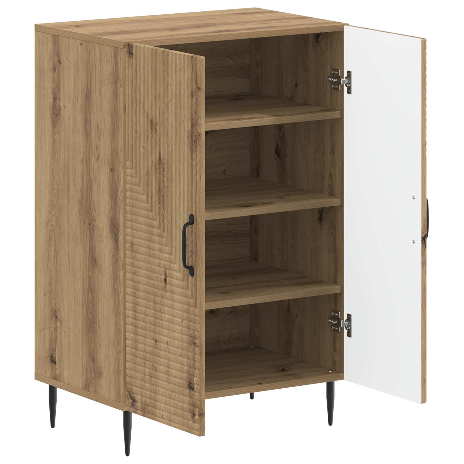 Schuhschrank HAARLEM 59,5 x 39,5 x 89,5 cm Holzwerkstoff