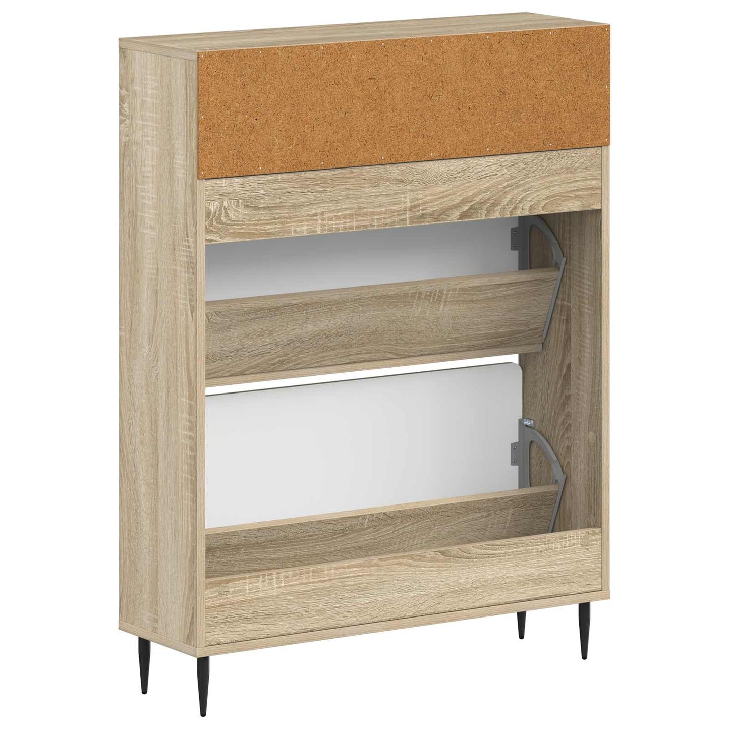 Schuhschrank HAARLEM 78 x 24 x 103 cm Holzwerkstoff