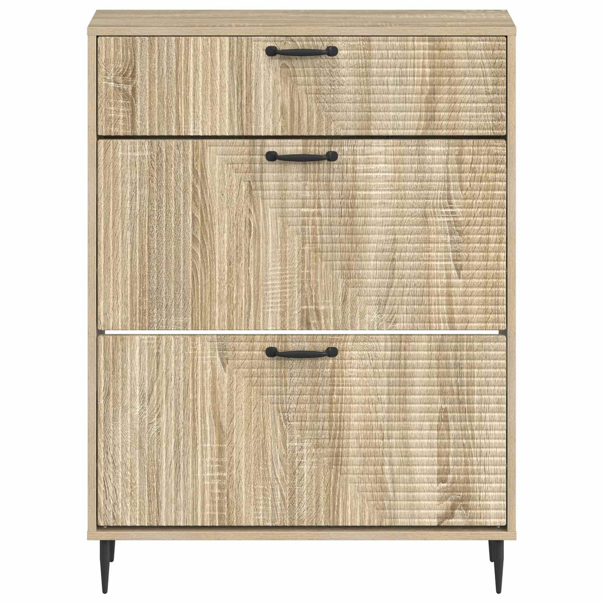 Schuhschrank HAARLEM 78 x 24 x 103 cm Holzwerkstoff