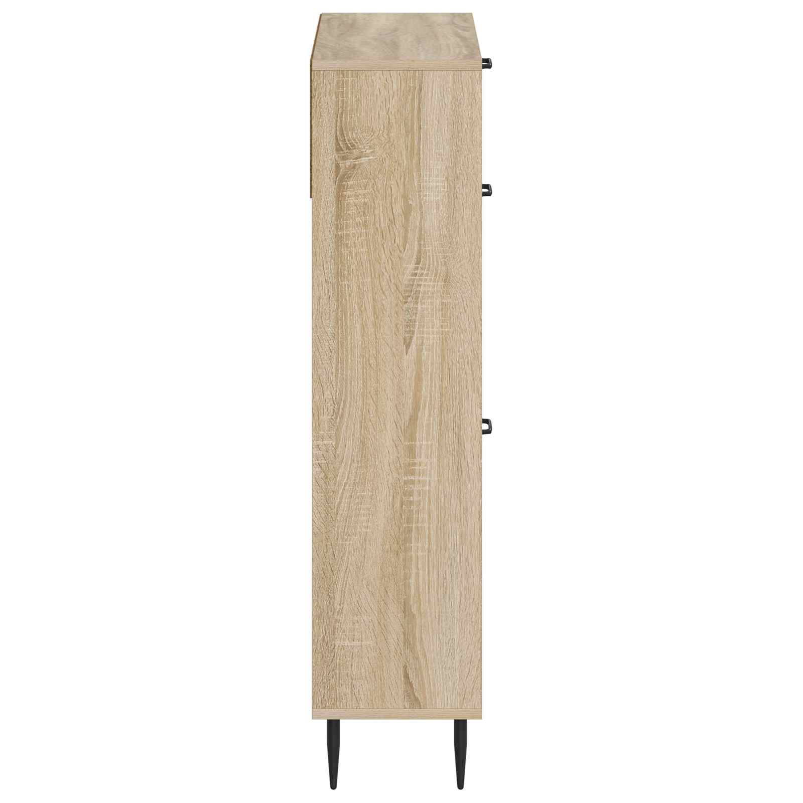 Schuhschrank HAARLEM 78 x 24 x 103 cm Holzwerkstoff