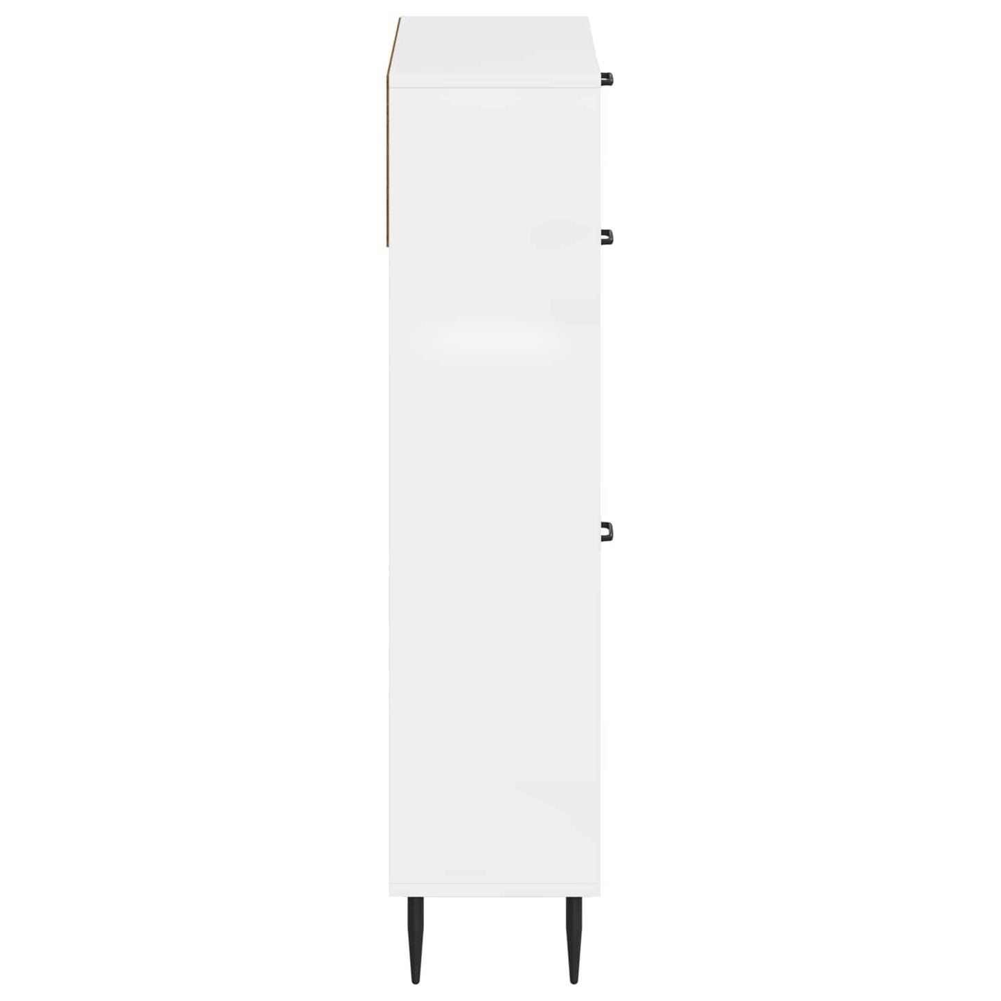 Schuhschrank HAARLEM 78 x 24 x 103 cm Holzwerkstoff